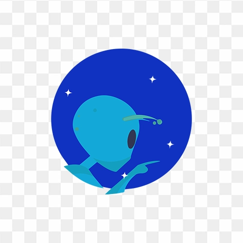 Alien vector png